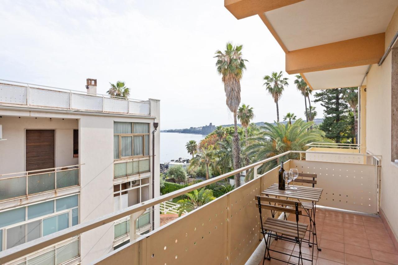 Aci Castello Seaview Apartment With Parking Zewnętrze zdjęcie